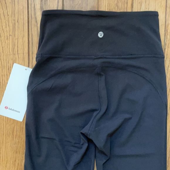 NWT LULULEMON Groove Pant Flare High Waist LEGGING Solid Black SIZE 4 Nulu ALIGN - Picture 15 of 16